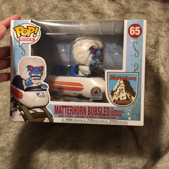 DisneyLand Matterhorn Bobsled Funko POP - Picture 1 of 3